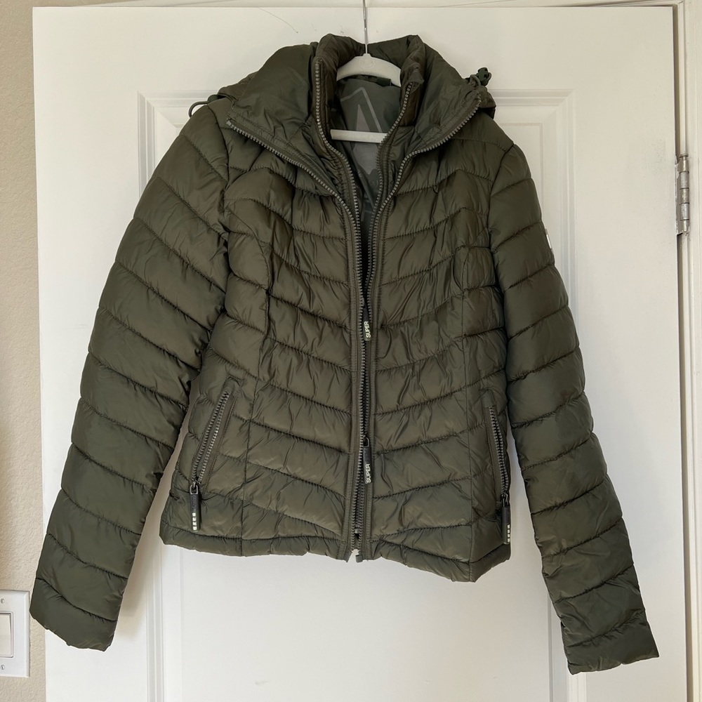 Superdry puffer jacket